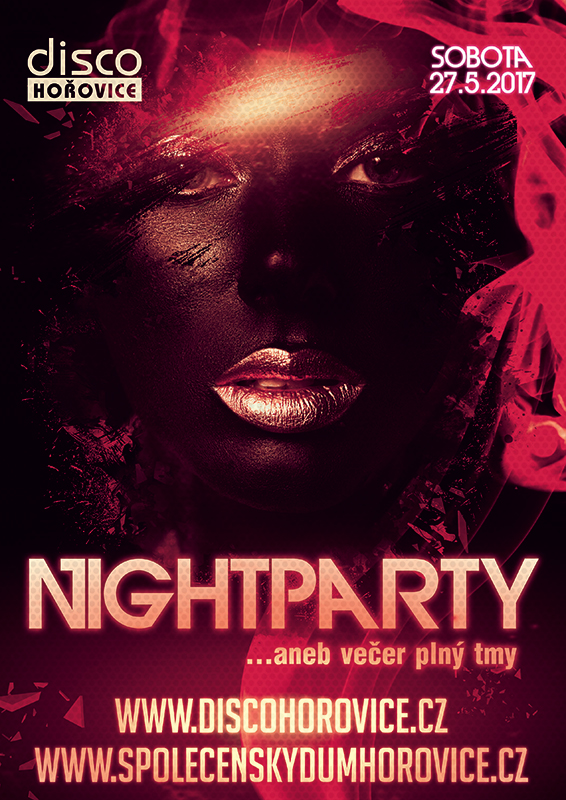 27.05. NIGHTPARTY …aneb večer plný tmy