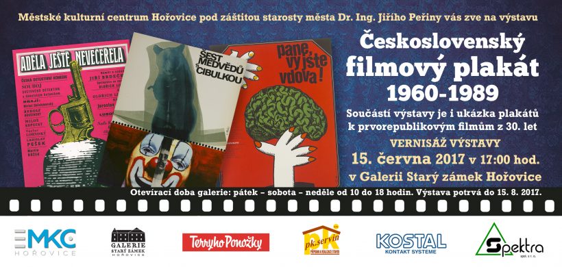 Výstava Československý filmový plakát 1960 – 1989 je prodloužena do 27. srpna 2017!