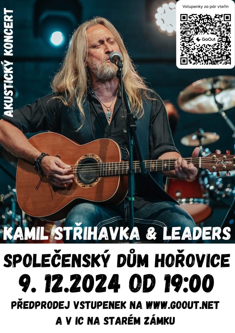 Kamil Střihavka & Leaders – akustický koncert