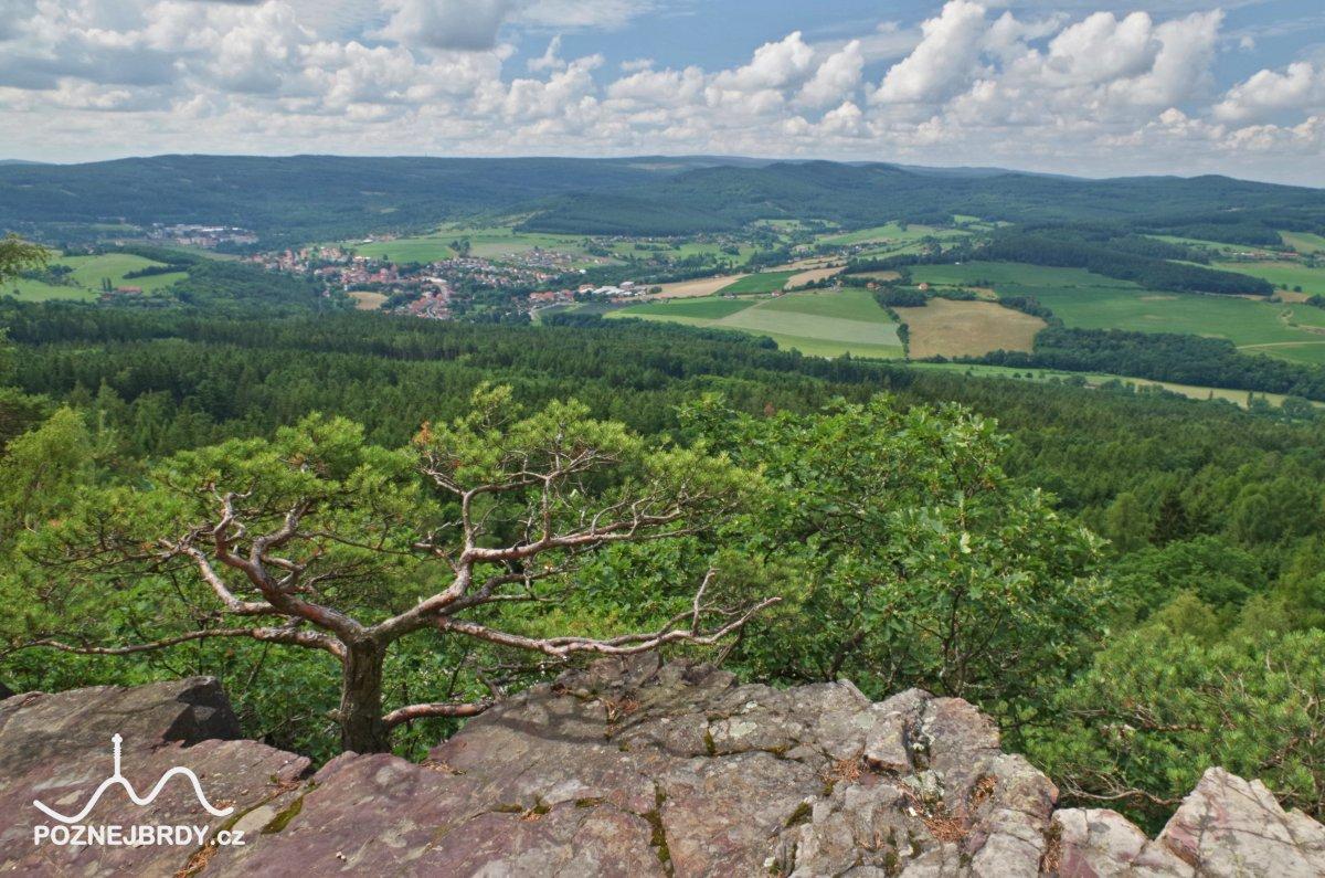 Čertova kazatelna Plešivec